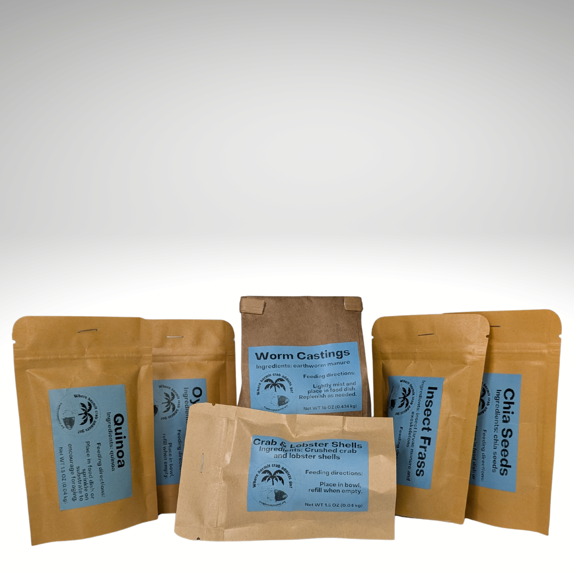 Hermit Crab Food Variety Pack - Small