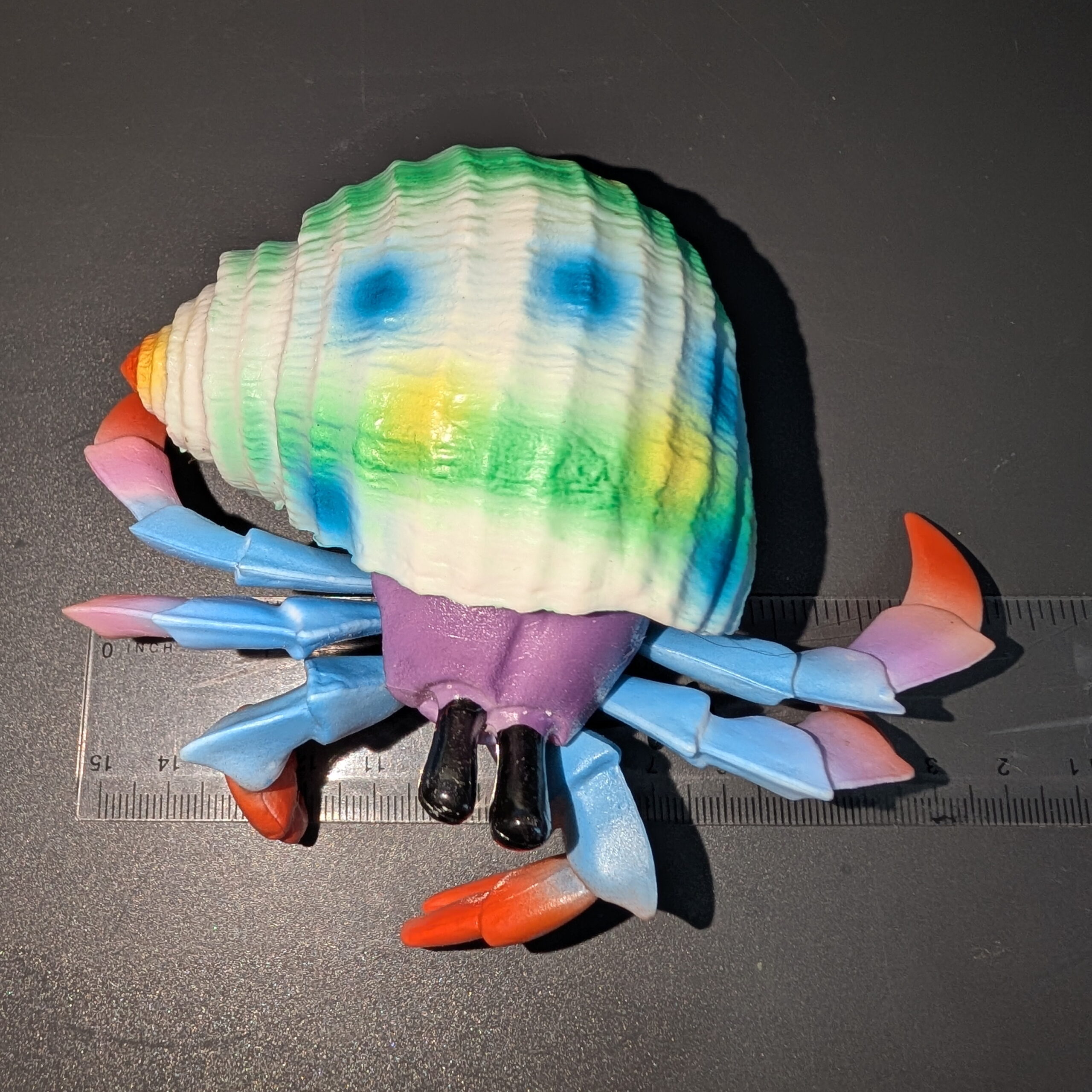 Lifelike Hermit Crab Toy Figure – Hermit Crab Keeper Companion - Image 7