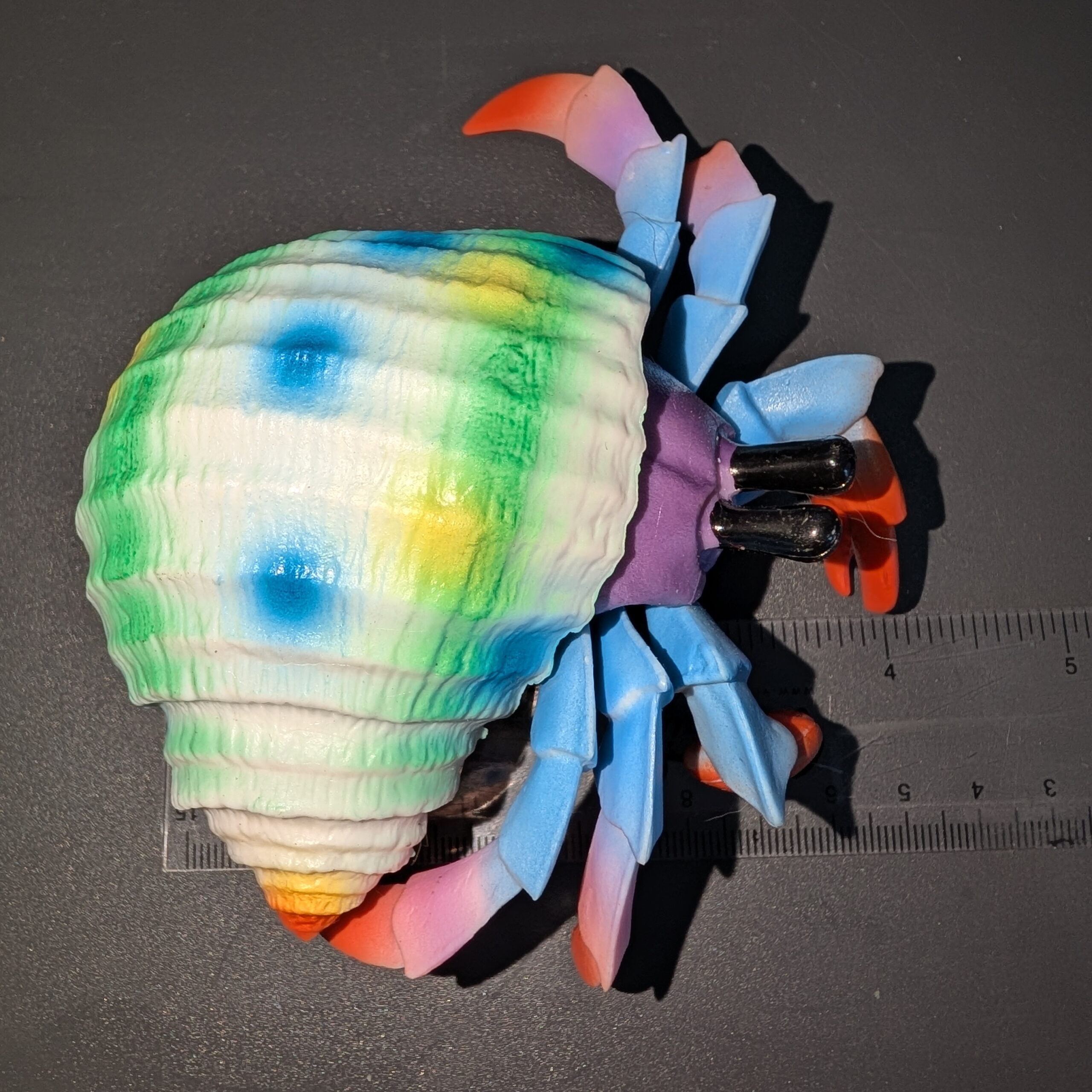 Lifelike Hermit Crab Toy Figure – Hermit Crab Keeper Companion - Image 6