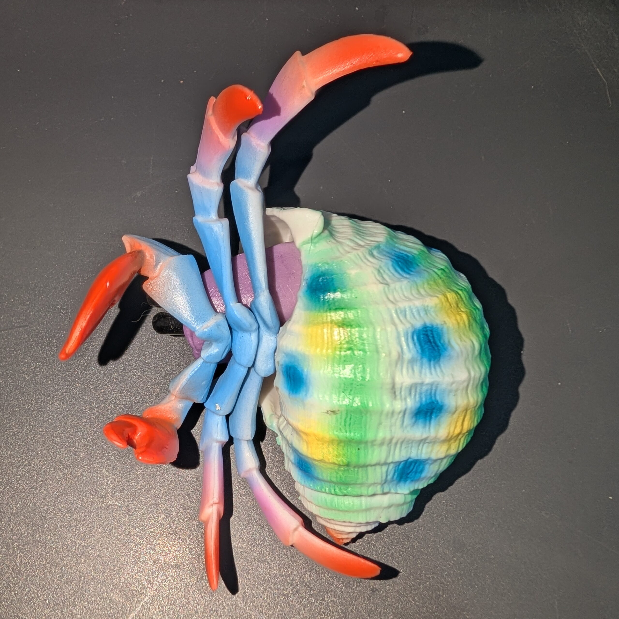 Lifelike Hermit Crab Toy Figure – Hermit Crab Keeper Companion - Image 8