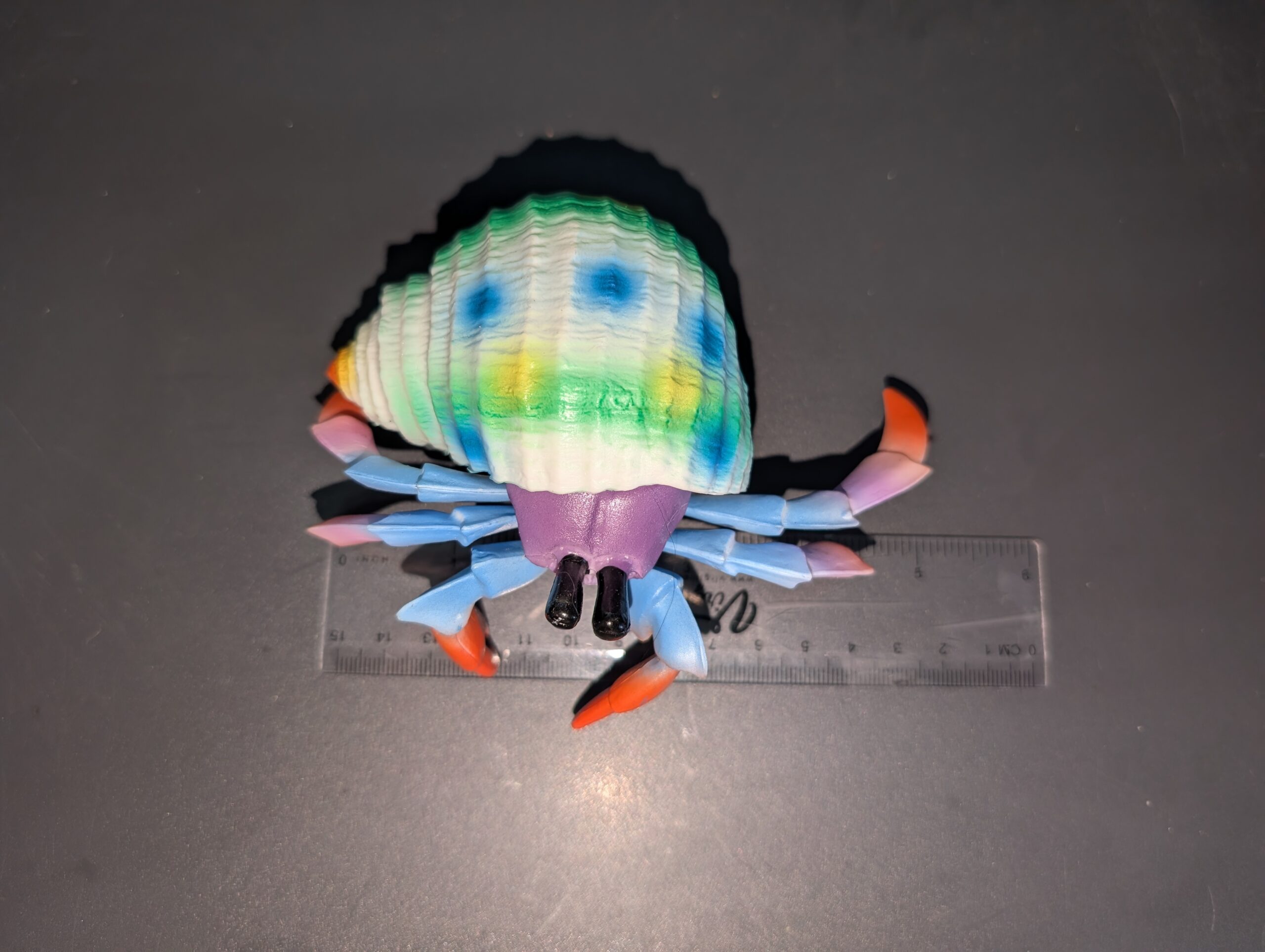 Lifelike Hermit Crab Toy Figure – Hermit Crab Keeper Companion - Image 5