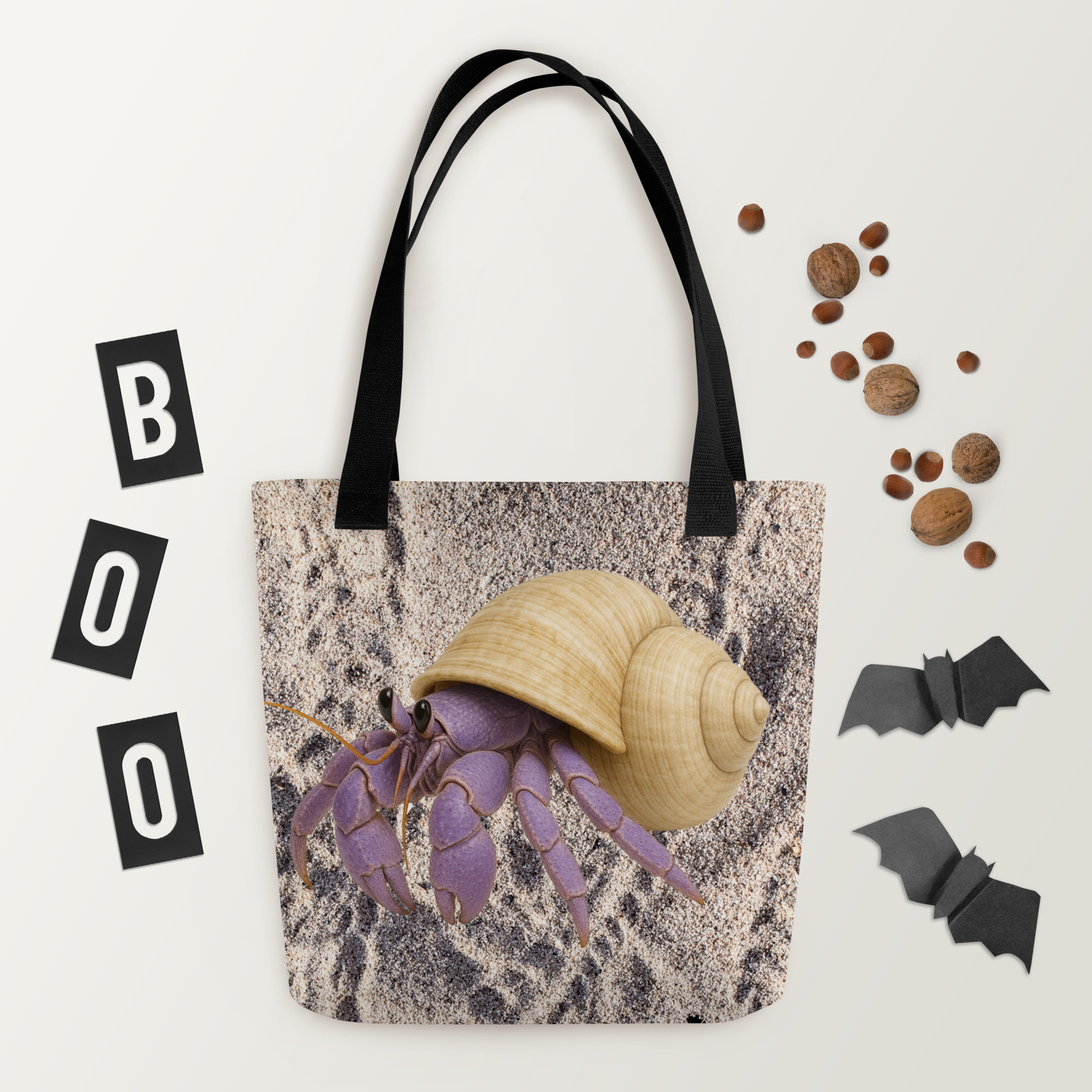 Hermit Crab Purple Tote bag - Image 4