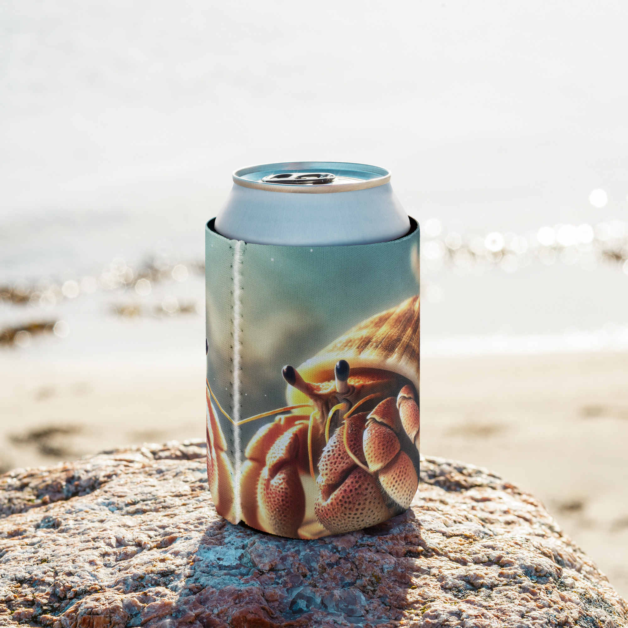 Golden Hermit Crab Can cooler