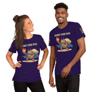 Hermit Crab Hero Pledge Unisex t-shirt