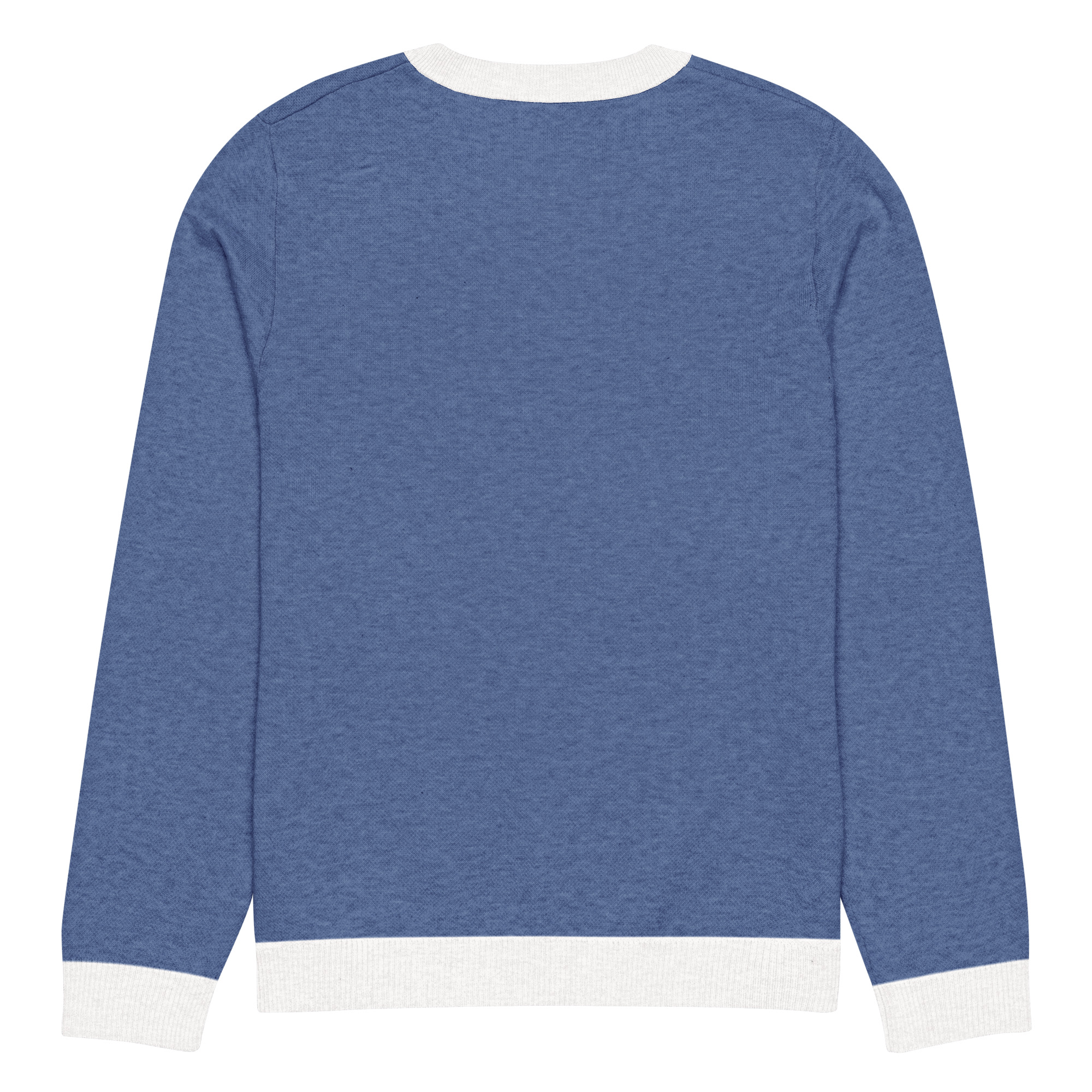 Snowflake Knitted crew neck sweater - Image 8