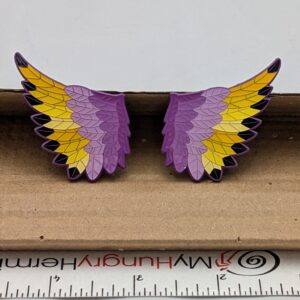 Wings Enamel Pin by Javi Designs LE