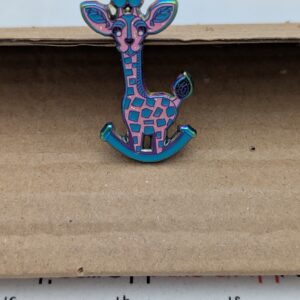 Penelope the Giraffe Enamel Pin by Javi Designs LE