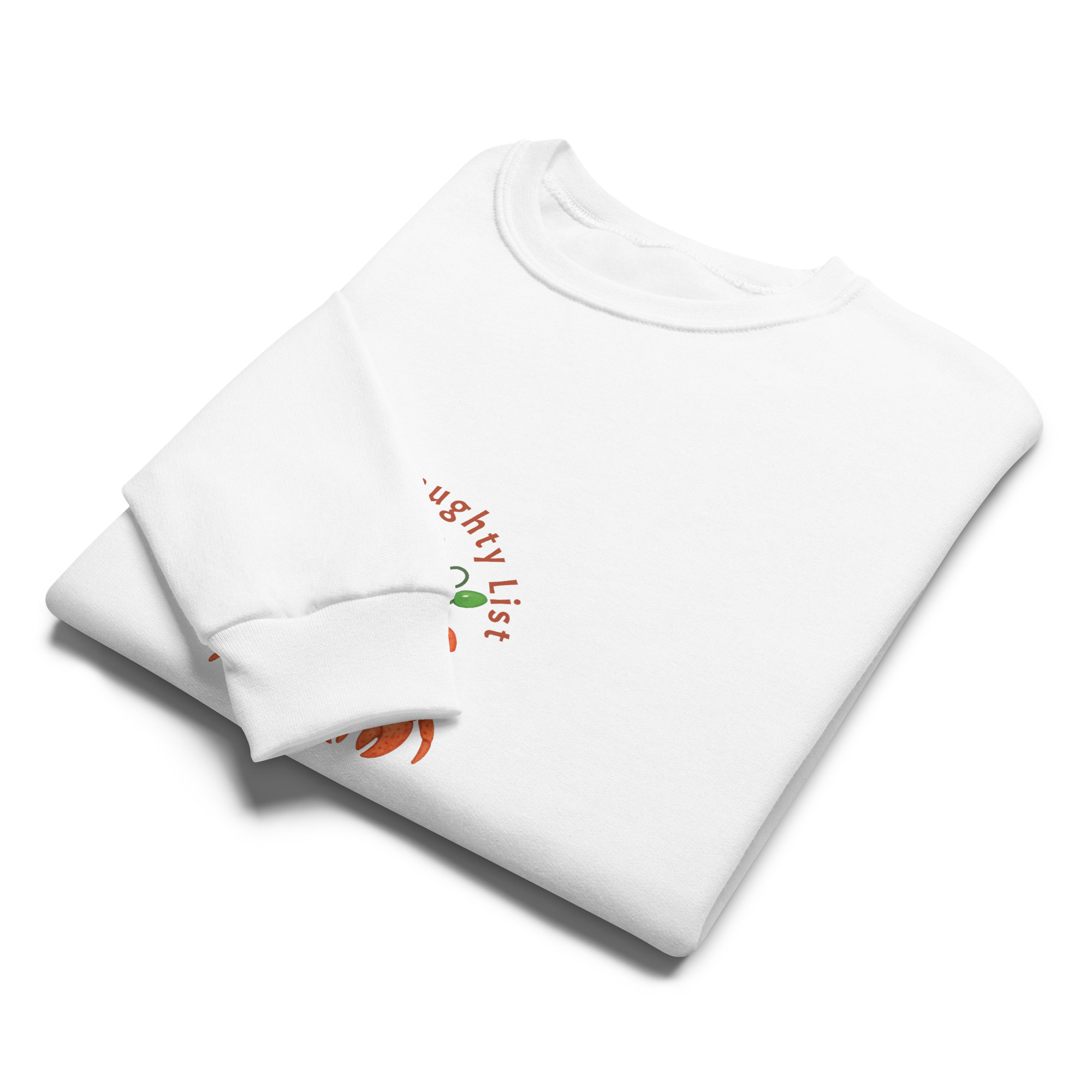 On the Naughty List Hermit Crab Crew neck sweatshirt - Image 2