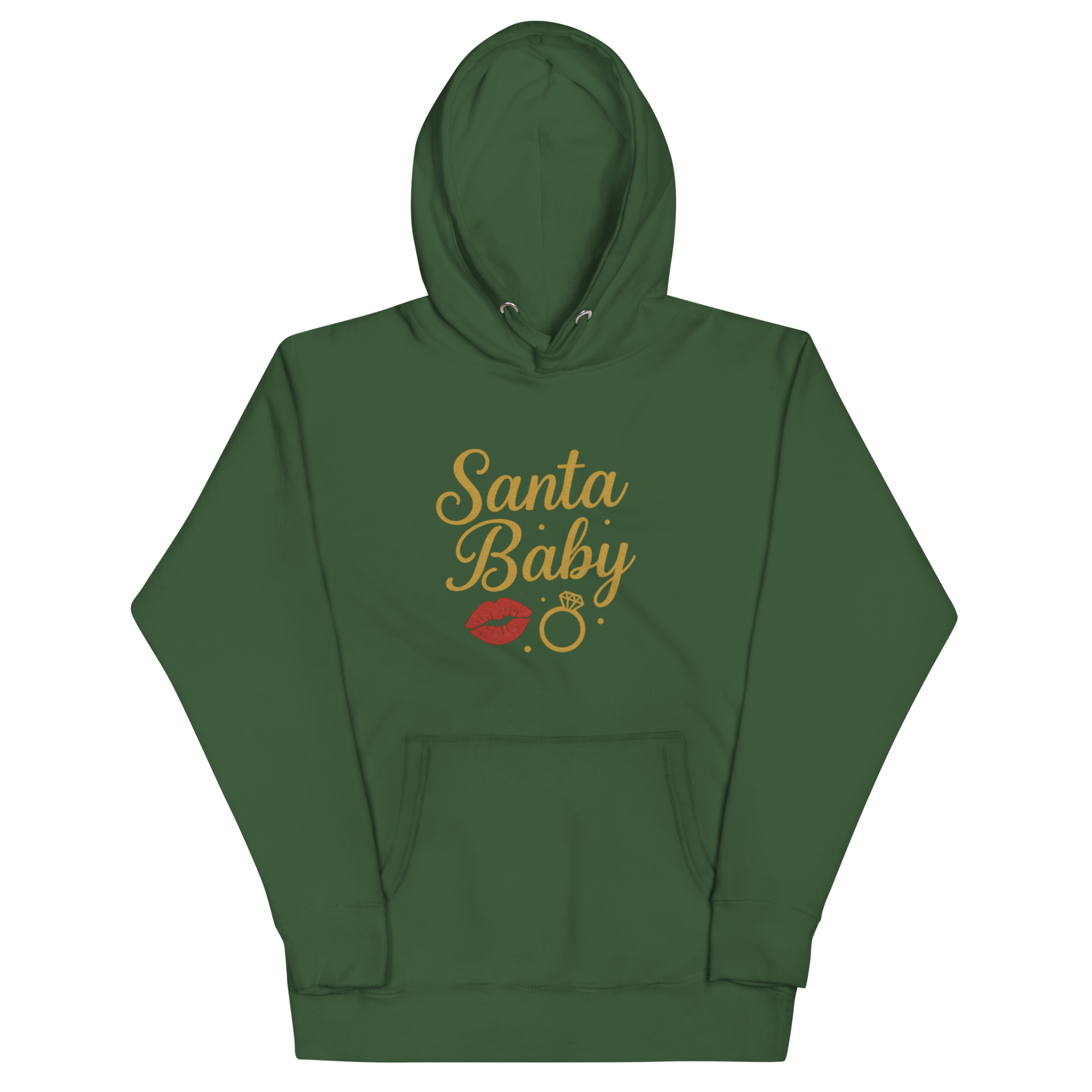 Santa Baby Unisex Hoodie - Image 3