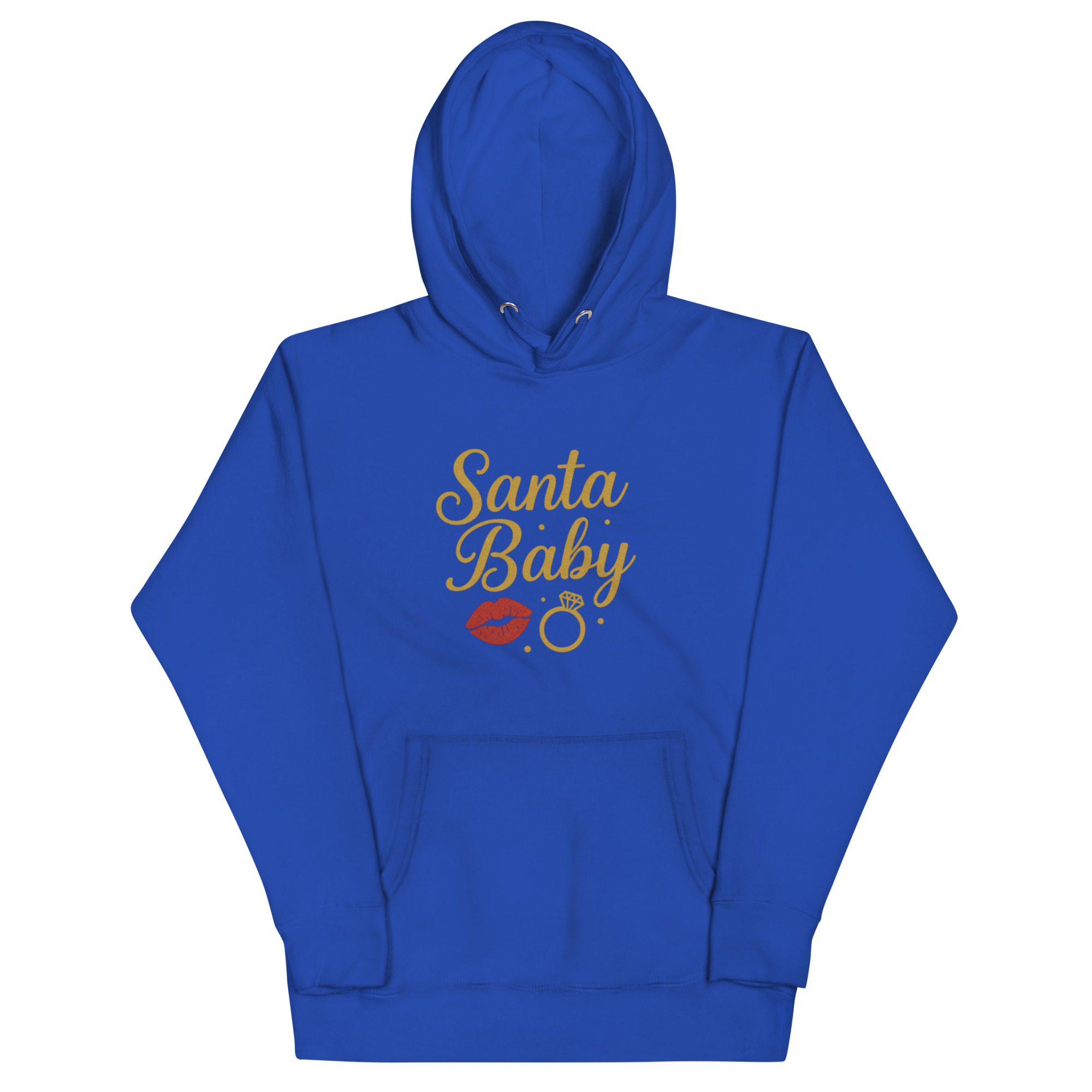 Santa Baby Unisex Hoodie - Image 2