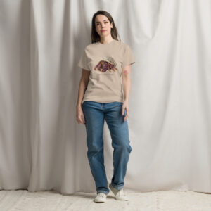 Care Based on Biology The Crab Street Journal & Market Unisex classic tee