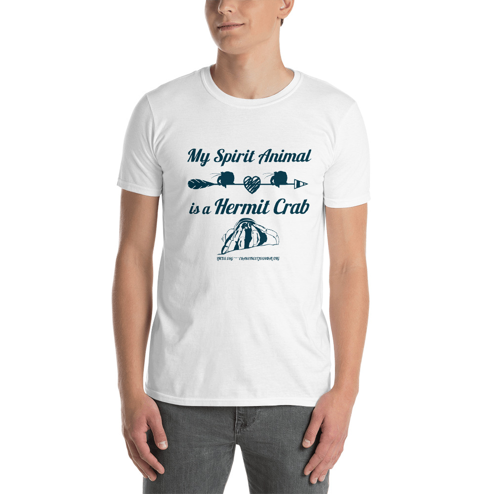My Spirit Animal is a Hermit Crab - Short-Sleeve Unisex T-Shirt | The Crab  Street Market
