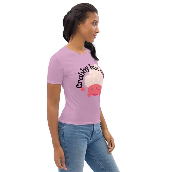 Crabby but Cute Women's T-shirt - Image 4