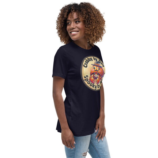 Crabby by Day Spooky by Night Women's Relaxed T-Shirt - Image 5