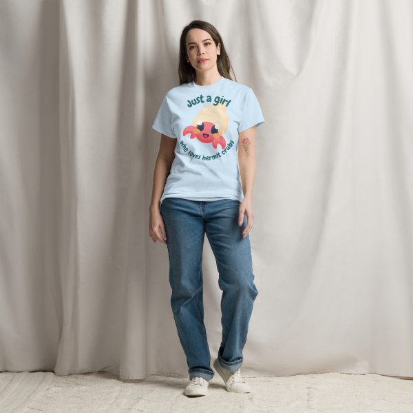 Just a Girl Who Loves Hermit Crabs Unisex classic tee - Image 2