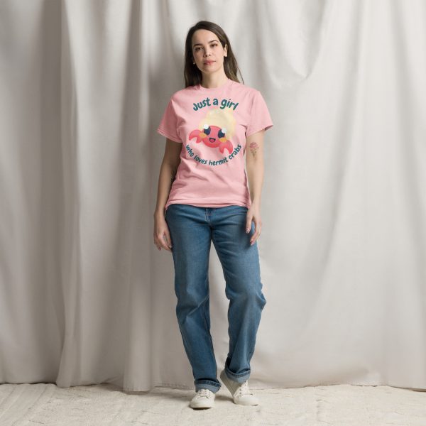 Just a Girl Who Loves Hermit Crabs Unisex classic tee