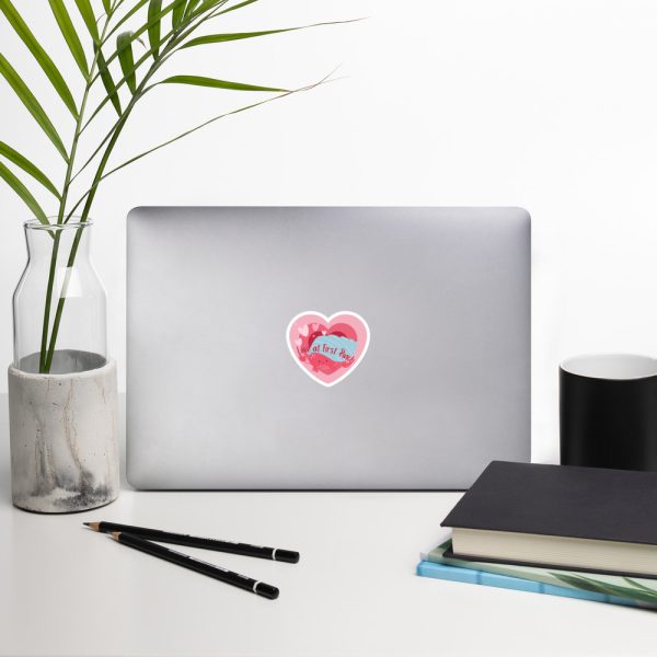 Love at First Pinch Hermit Crab Bubble-free stickers - Image 3